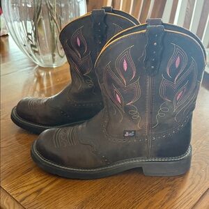 Women's Brown Heeled Boots